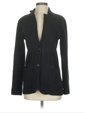 J Crew School Boy Knit Blazer Classic Black Women's Jacket